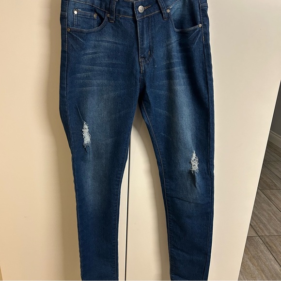 Salvaje stretchy skinny denim jeans, size 7 - Picture 2 of 9